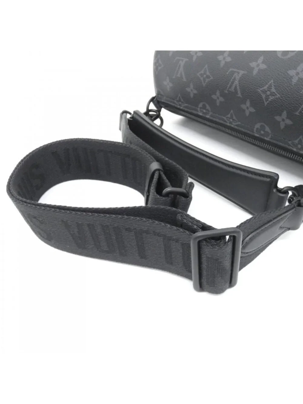 Louis Vuitton Monogram Eclipse Soft Polochon PM Bag